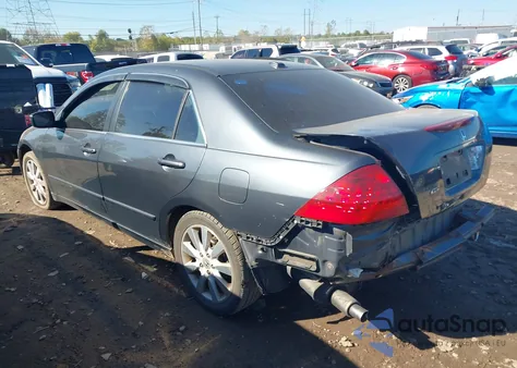 2007 Honda Accord 3.0 Ex из США, поврежденный, VIN 1HGCM66527A099627